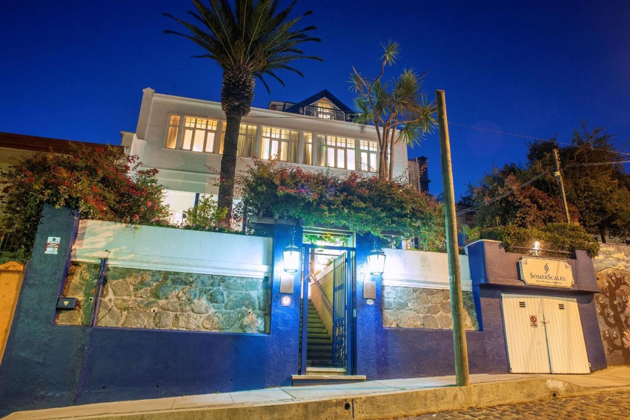 Hotel Casa Somerscales فالبارايسو المظهر الخارجي الصورة