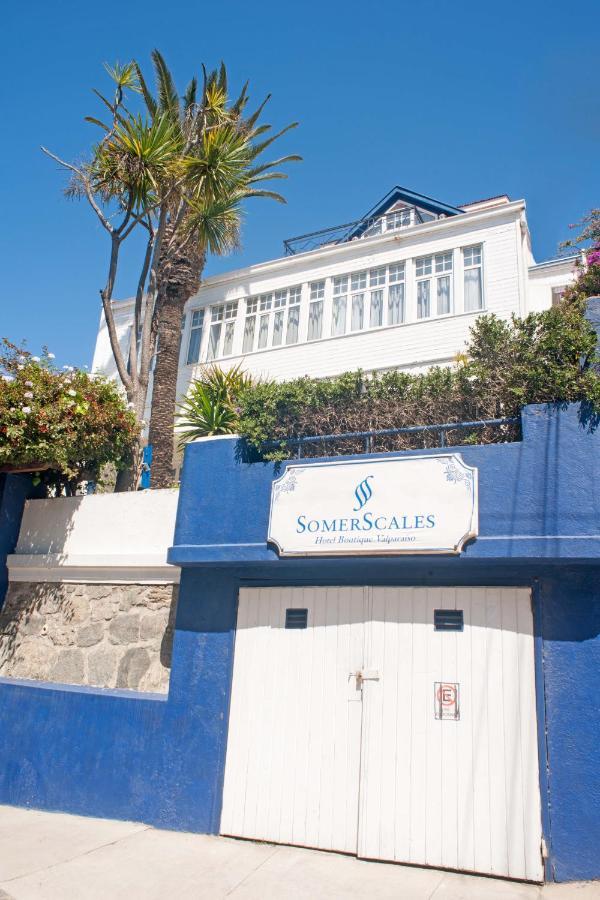 Hotel Casa Somerscales فالبارايسو المظهر الخارجي الصورة